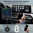 thumbnail image 3 of SOATUTO Wireless Android Auto Car Adapter/Android Phones Converts Wired Android Auto to Wireless - Direct Plug-in Type-c Adapter Android Auto Wireless Adapter AI Box (Black), 3 of 7