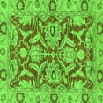 thumbnail image 1 of Ahgly Company Indoor Square Oriental Green Traditional Area Rugs, 5' Square, 1 of 4