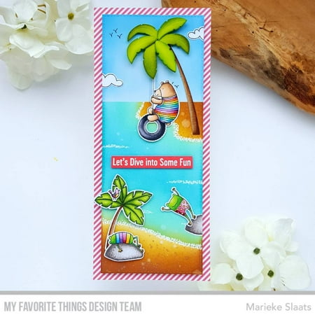 UPC: 0849923041086 | My Favorite Things Clear Stamps 4 X8 -Swimming Hole Friends