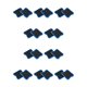 thumbnail image 3 of Soidarity Fitness Sports Dumbbell Grips Pads Protector de levantamiento de pesas resistente al desgaste Entrenamiento Gym Cojín de palma negro Azul 10piezas, 3 of 6
