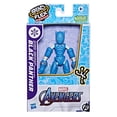thumbnail image 3 of Hasbro Marvel Avengers Bend and Flex Missions Black Panther Ice Mission Figura de acción, juguete flexible a escala de 6 pulgadas, juguetes para niños de 4 años en adelante, 3 of 4