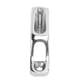 thumbnail image 4 of Boat Rope Clam Cleat 18x80mm Hardware Marine Grade 316 Stainless Steel Boat Cleat for Ship Kayak Accessories, 4 of 5