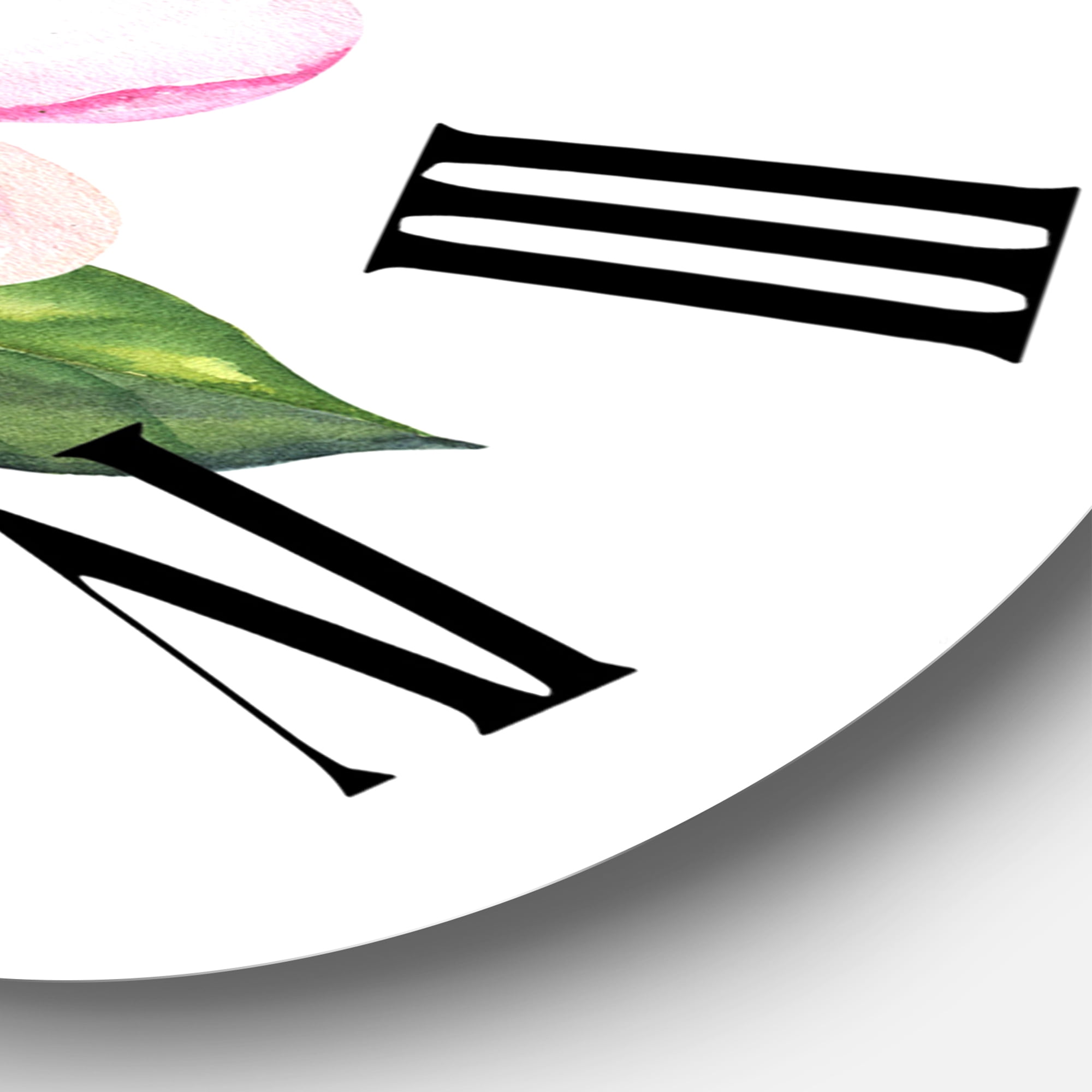 Designart 1 in Quartz Traditional Wall Clock