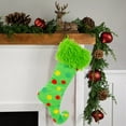 thumbnail image 5 of 2025 & CISIL - Plush Socks Christmas Green Christmas Decoration Stockings Holiday Party Decoration, 5 of 5