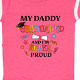 thumbnail image 4 of Inktastic My Daddy Graduated and I'm Super Proud Boys or Girls Baby Bodysuit, 4 of 5