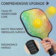 thumbnail image 4 of Pickleball Paddles Set,Pioneer Flower Floral Print Pattern Fiberglass Surface Pickleball Racket Set with 2 Indoor Outdoor Pickleball Balls and Pickleball Bag,Pickle-ball Equipment, 4 of 6
