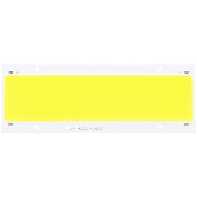 Chip de luz COB DIY lámpara LED Panel fuente de luz 1500LM 3000-6500K 12V 15W 140x50mm luz blanca cálida
