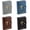 4 Color SETS, variant on Catholic Prayer Card Holder, Genuine Leather Holy Wallet, Pocket Prayer Card Organizer with Snap Closure with 40 Sleeves Album Book Religious Spiritual Gift Traveling Display Protectors(Black)