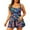 Multicolour, variant on Plus Size Swimsuit for Women Two Piece Swimwear Tankini Top with Swim Shorts Solid Tank Vest and High Waist Skirts