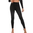 thumbnail image 2 of INNERSY Womens Thermal Underwear Bottoms Fleece Lined Leggings Long Johns Pants, 2 of 7