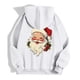 thumbnail image 5 of WILLBEST Sudadera de Mujer Ladies' Christmas Printed Zipper Long Sleeved Pocket Drawstring Casual Hooded Sweatshirt 1724 Chica​​, 5 of 8