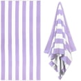 thumbnail image 1 of Toalla HENBAY grande de microfibra de 90 x 180 cm, color morado, 1 of 6