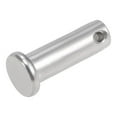 thumbnail image 3 of Uxcell Single Hole Clevis Pins - 10mmx30mm Flat Head 304 Stainless Steel Link Hinge Pin, 3 of 5