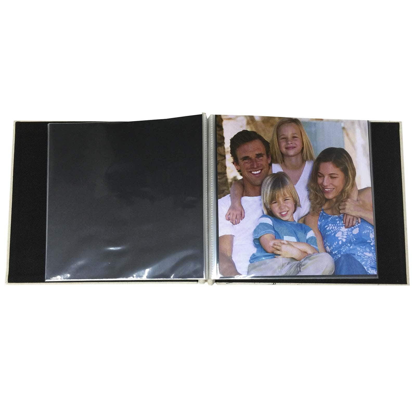 Recollections Linen Postal Scrapbook, 6 Pack