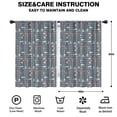 thumbnail image 2 of Blackout Kids Curtains,Multicolor Arrow Pattern Childrens Insulated Curtains Set Of 2,Bedroom Essentials,Toddler Room Decor 42x63in(106x160cm), 2 of 5