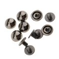 thumbnail image 2 of 20 Pieces Mushroom Dome Rivets Studs Spikes for Leather Buttons Rivets Leathercrafts accessories Craft Bag 8mm gray, 2 of 9