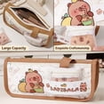 thumbnail image 2 of RHUIOKJLDF Set de útiles escolares de capibara kawaii, 30 piezas, 2 of 9