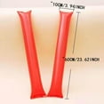 thumbnail image 2 of Clearance 2026 Inflatable Cheer Stick Concert Competition Party Bar Cheer Percussion Support Cheerleading Stick, 2 of 3