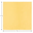 thumbnail image 6 of Unique Bargains 12Pcs Satin Washable Cloth Napkins Light Gold 17x17inch, 6 of 6