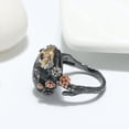 thumbnail image 7 of Henrietta Fire Opal Engagement Ring for Women Promise Ginger Lyne Collection, 7 of 7
