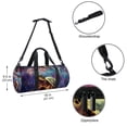 thumbnail image 5 of Turtle Sports Bag: Soccer, Weekender, Swim - Size 17.7 Inches with Interior Zipper Pocket, Large Capacity, 5 of 6