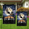 thumbnail image 4 of Happy Halloween Corgi Witch Pumpkins Bats Garden Flag 12x18in Double Sided Welsh Corgi Dog Lover Gifts Idea Outdoor Decor - 13012, 4 of 5
