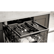 Kenmore 18 Built-in Stainless Steel Tub Dishwasher, SmartWash, 45 dBA Energy Star Certified, Black