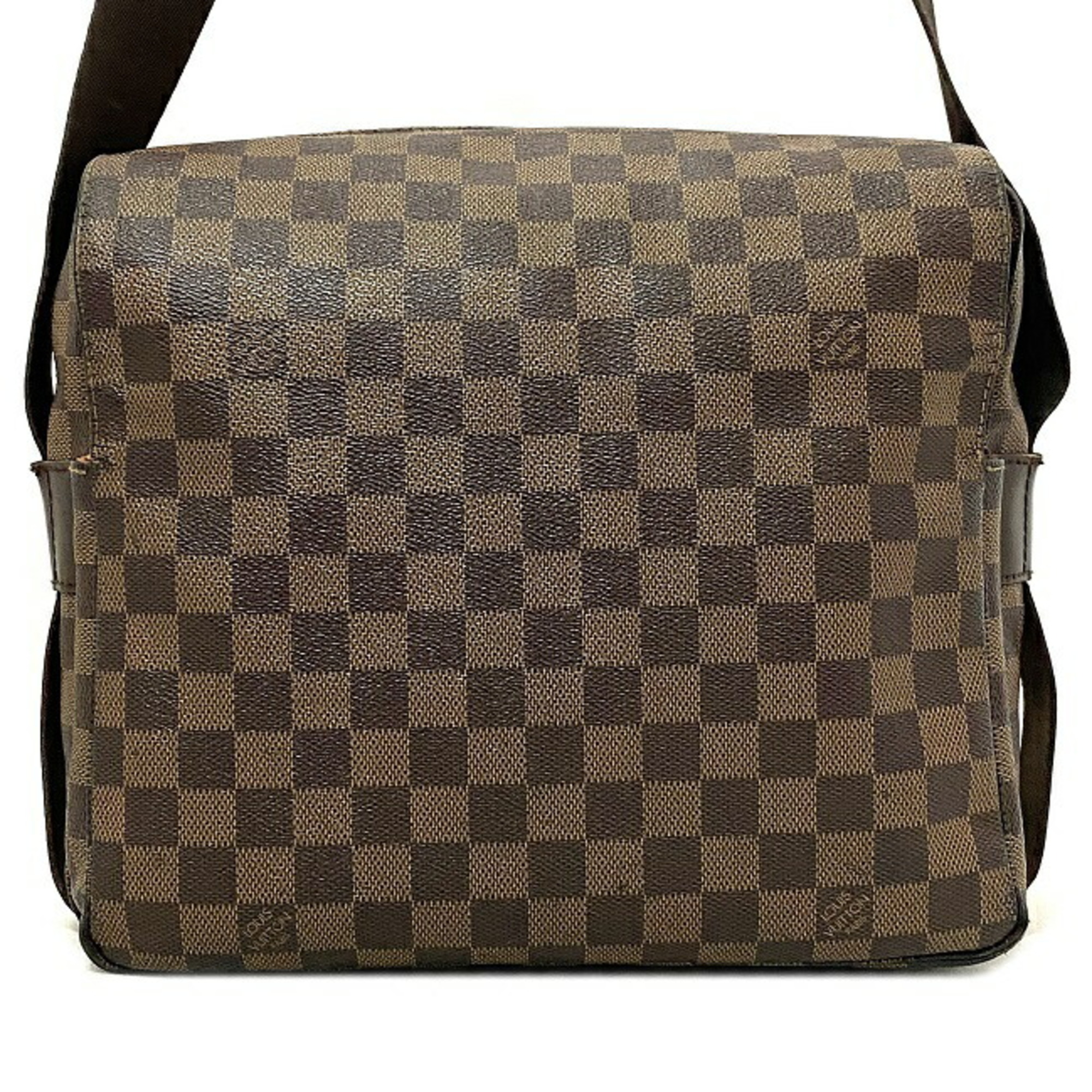 Pre-Owned Louis Vuitton Bag Naviglio Brown Damier Ebene N45255 
