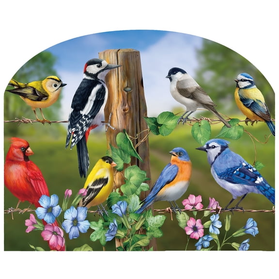Briarwood Lane Spring Art Sign 8.25x10.25 Country Birds For Spring Art Sign