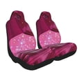 thumbnail image 2 of Cauagu Sparkling Pink Toilet Print Car Seat Covers,Universal Automotive Seat Covers Car Seat Protectors Easy to Install Car Cover Car Accessories Auto rucks Van & SUV-2 PCS, 2 of 9