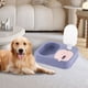 thumbnail image 2 of Bebedero y comedero para mascotas espesado para volcar Juego de comida para gatos Tazón de almacenamiento de agua para perros Comedero para gatos, 2 of 6