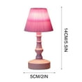 thumbnail image 2 of Slhenay Pink Lamp for Girls Bedrooms - Modern Small LED Table Lamp for Bedroom, Bedside Nightstand, Nursery, Cute Kids Lamp Small Adorable 5.5 Inch Kids Desk Lamp, 2 of 5