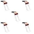 thumbnail image 1 of Jumpingount Calcetines de tubo medio Moda hasta la rodilla Medias de algodón puro Gran elasticidad Diseño de rayas para niños Tipo 26 tipo 26 5piezas Jumpingount CBP257905, 1 of 4