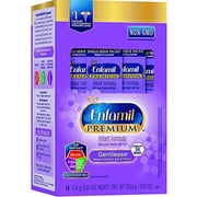 Enfamil PREMIUM Gentlease Gentle Infant Formula, Powder, 17.4 Gram Single Serve Packets, 14 Pack