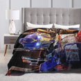 thumbnail image 5 of Transformers Blanket, Super Soft Throw Blanket, Cozy Flannel Blankets For Boys Girls, Warm Blankets For Couch Sofa Bed, 50"X40", 5 of 9