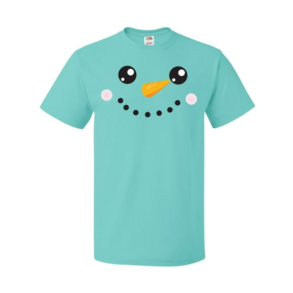 Inktastic Snowman Head, Snowman Face, Carrot Nose T-Shirt