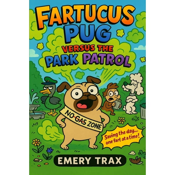 Fartucus Pug Versus the Park Patrol: A Hilarious Chapter Book for Kids Ages 7-10 About a Stinky Pug, Silly Animal Friend, (Paperback)