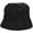 Black, variant on CoCopeaunts Women Summer Bucket Hat for Ladies Casual Sun Protection Fisherman Hat Simple Solid Color Four Seasons Basin Hat