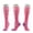 Pink, variant on SGFCWSX Men Running Socks,Knee-High Crew Athletic Outdoor Compression Socks Pink M