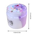thumbnail image 5 of 2 Colores DIY Mantequilla S Regalos Juguete para Niñas () Lima Púrpura Blanco, 5 of 5