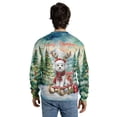 thumbnail image 5 of Merry Christmas Santa Reindeer Antlers Bichon Frise Sleigh Xmas Winter Holiday All Over Print 3D Sweatshirt Unisex Merch Bichons Dog Lovers Gifts Idea - 00023, 5 of 6