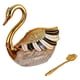thumbnail image 1 of Azucarero creativo con forma de cisne y cuchara para cocina de hotel o restaurante. Estilo C, 1 of 9
