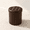 Brown, variant on Round Storottoman Linen Vanity Stool