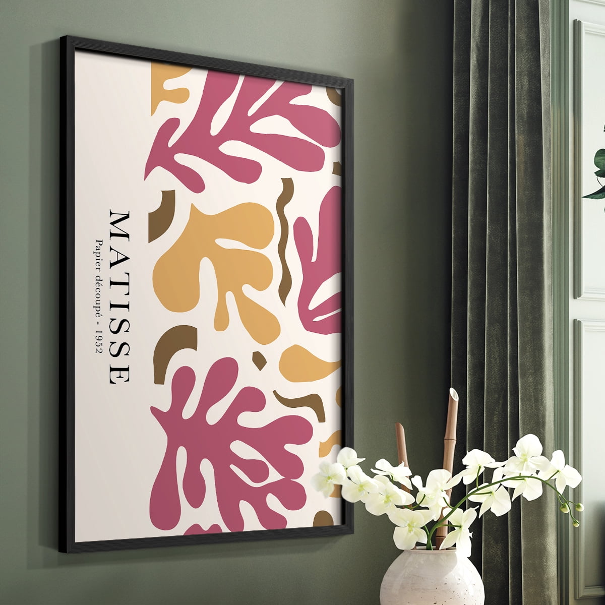 Matisse CCXLVII in Solid Wood 11 x 14 Framed Print