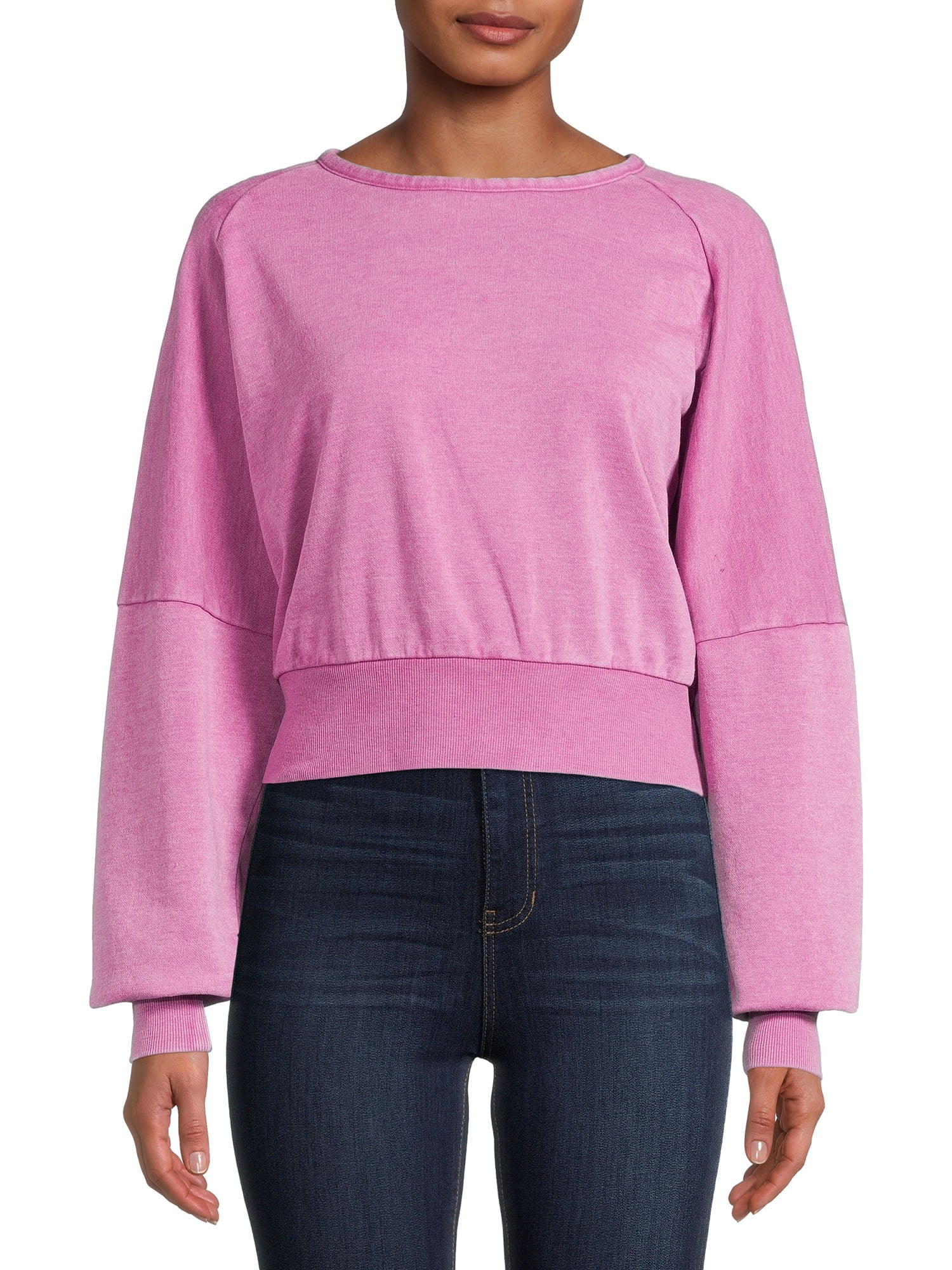 twist back sweatshirt