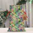 thumbnail image 5 of Pofeuu Blooming Cactus Print Burlap Bags with Drawstrings Drawstring Gift Bags Pouch Bag for Thankgiving Birthday Party Gift Wrapping Treats and Party Favors-Small, 5 of 9