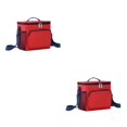 thumbnail image 1 of Maytalsory Insulated Lightweight And Durable Oxford Materiale Tessuto Oxford Polyester Bag Multifunctional Red 2Set, 1 of 6