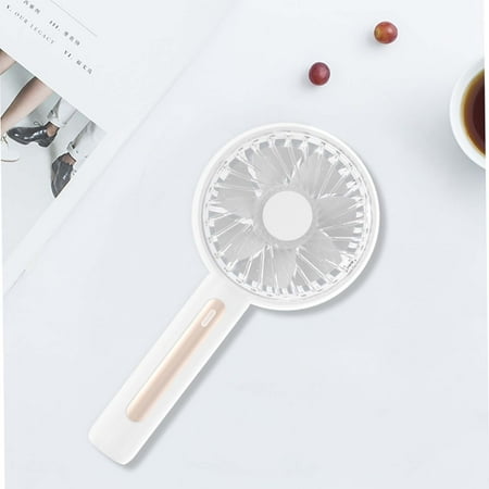 

Rechargeable Handheld Usb Fan with Strong Wind Mini Mute Portable Electric Fan Fans for Flash Deals Women Men