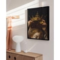 thumbnail image 4 of HAUS AND HUES Dark Academia Aesthetic - Dark Academia Aesthetic Room Decor Light Academia Aesthetic Room Decor Wall Posters Aesthetic Vintage Posters Renaissance Crown (UNFRAMED 16x20), 4 of 6