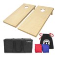 thumbnail image 1 of GoSports Jeu de Pelouse Extérieur Cornhole Bean Bag 4 Pieds x 2 Pieds Taille Réglementaire, 1 of 4